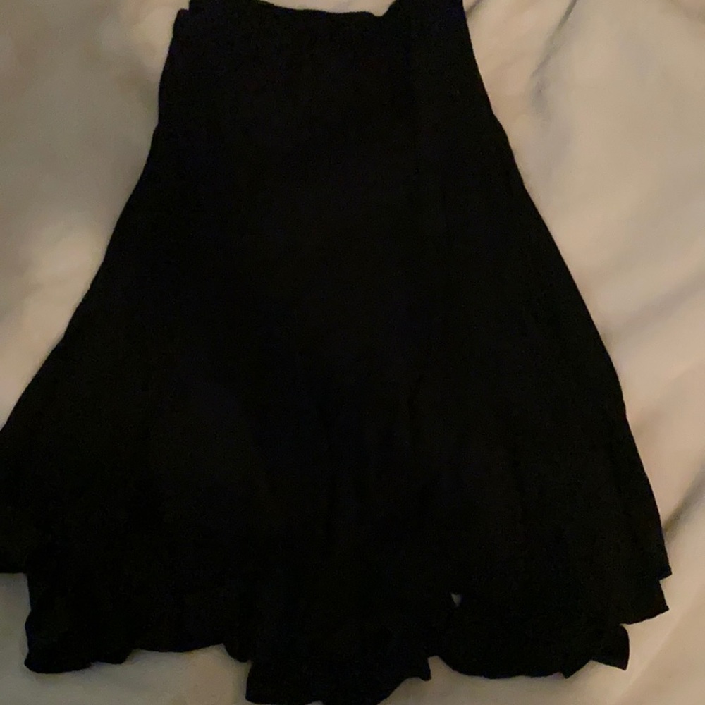 large black skirt